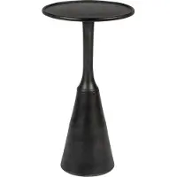 White Label Bijzettafel Noah Antique Black