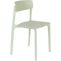 White Label Stoel Clive Light Green