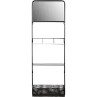 AnLi Style Wall Rack Mirror Djay (Groen)