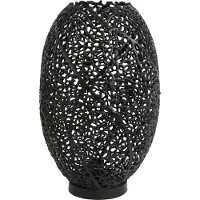 Light & Living Design tafellamp Sinula Ø 33cm - zwart