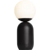 Nordlux Tafellamp Notti zwart met wit