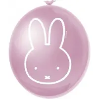 Nijntje Roze ballonnen - 24x stuks - Kinderfeestje decoratie - Babyshower geboorte thema meisje