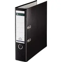 Leitz Map 1010, DIN A4, rugbreedte 80 mm, 20 stuks, zwart