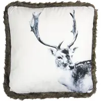 Clayre & Eef Kussen Gevuld 45*45 Cm Meerkleurig Synthetisch
