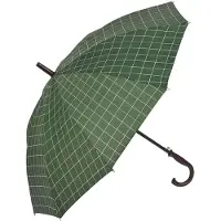 Clayre & Eef Melady Paraplu Volwassenen 60 Cm Groen Nylon Regenscherm Regenscherm