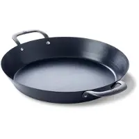 BK CC003092-001 Black Steel Paellapan 38 Cm