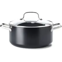 Greenpan Kookpan Copenhagen Met Keramische Antikleeflaag Met Deksel 24 cm