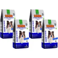 Biofood 4x Lam & Rijst Glutenvrij - Hondenvoer - 3kg