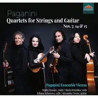 OUTHERE Paganini Ensemble Vienna - Paganini: Quartets For Strings And Guitar Nos. 7, 14 & 15 (CD)