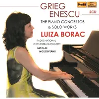 OUTHERE Luiza Borac, Radio National Orchestra Bucharest - Grieg & Enescu: The Piano Concertos & Solo Works (2 CD)