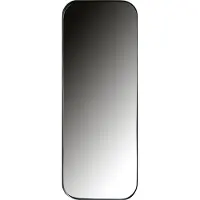 Woood Doutzen Spiegel - Metaal - Zwart - 110x40x5