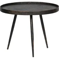 Woood Bounds Bijzettafel L - Metaal - Antique Goud - 44x58x58