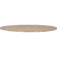 Woood Tablo Tafelblad Rond - Eiken - Onbehandeld - 2,4x120x120
