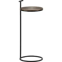 Woood Position Bijzettafel - Metaal - Antique Brass - 64x26x26