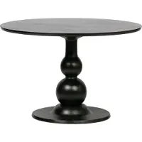 Woood Blanco eettafel - Mangohout - Walnoot - 75x120x120