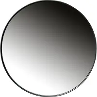Woood Doutzen Spiegel - Metaal - Zwart - 80x80x5