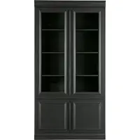 Bepurehome WOOOD Organize Vitrinekast Grenenhout - Zwart