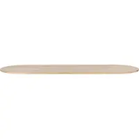 Woood Tablo Tafelblad Ovaal Eiken Onbehandeld [fsc] (Groen, 2,4x220x90)