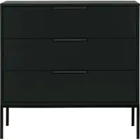 Woood Adam Ladekast - Grenen - Zwart - 93x94x52
