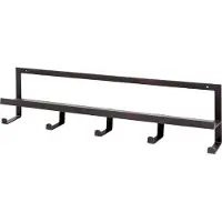 Woood Quinn Kapstok 5 Haken - Metaal - Zwart - 13x50x6,5