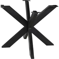 Natur24 tafelpoten spider leg just leg for round 150 cm gecoat staal