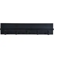 Brix kapstok ethan black mangohout / gecoat staal