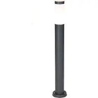 QAZQA Buitenlamp paal antraciet 80 cm IP44 - Rox