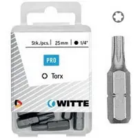 Witte 429513 T 10 Tin Torx Bit 5 Eenheden