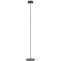 TOP LIGHT LED-vloerlamp Puk Maxx Eye Floor, dimbaar, chroom / zilver, Woon-/ Eetkamer, metaal, Design, LED vloerlamp