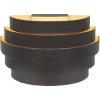 Highlight Wandlamp Scudo Zwart Klein