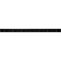 Bepurehome Hooks Kapstok Met 7 Haken Hout Zwart (Groen, 6x108x10)