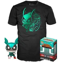 Funko POP! My Hero Academia And Short Sleeve T-shirt Deku With Helmet Veelkleurig L Kinderen