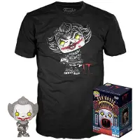 Funko POP! Pop! IT Chapter 2: Set Figure and Tee - Pennywise Exclusive Maat M