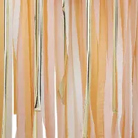 Amscan Backdrop streamers Mix it Up Peach Goud