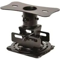 Optoma OCM818B-RU universele plafond ophangbeugel voor projector, kleur: zwart