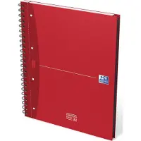 Oxford Power Oxford Office Notebook Europees boek, DIN A4+, vierkant, harde kaft, 5 stuks