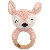 Jollein Bijtring Deer - Pale Pink