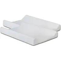 Jollein Aankleedkussenhoes Badstof Wit 2-Pack