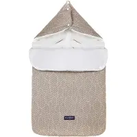 Zaffiro Beige Leaves Basic 5-in-1 Voetenzak 7589