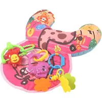 Eco toys Jungle Roze Giraffe Buiktrainer HC355413