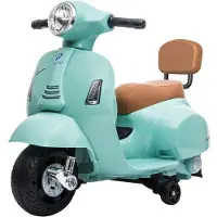 Eco toys Stonegreen 1,5-3 jaar Elektrische Vespa Scooter H1