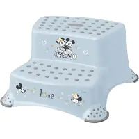 Keeeper Mickey Mouse Lichtblauw 2 Treden Opstapje