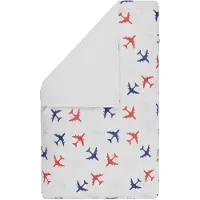 Bink Bedding Planes Blauw 60x80cm Dekbedovertrek BB121712