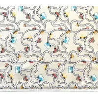 Bink Bedding Traffic Beige 75x100 cm Wieglaken BB122344