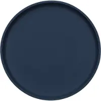 Jollein siliconen bordje Jeans Blue (Ø17 cm) unisex
