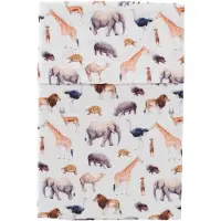 Cottonbaby Laken Ledikant Cottonsoft Safari