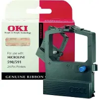 OKI 09002316 inktlint cassette zwart (origineel)