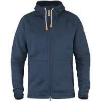 Fjällräven - Övik Fleece Hoodie - Fleecevest L, blauw