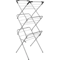Tomado-Metaltex Tomado metaltex concerto slim droogrek 9,5 m zilver met haakjes voor kledinghangers