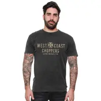 West Coast Choppers Eagle Vintage T-shirt Met Korte Mouwen